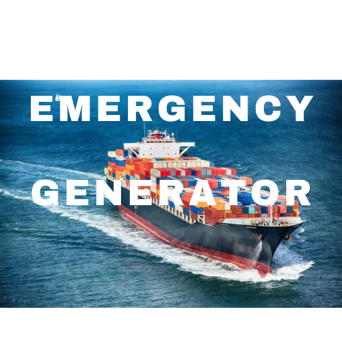 Emergency generator regulations and its location on board ship. How will take emergency generator on - Marine engineers