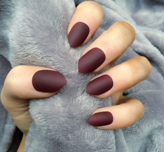 Best 20 Ideas Of Red Matte Nails Art 2018 Trends - Fashionre