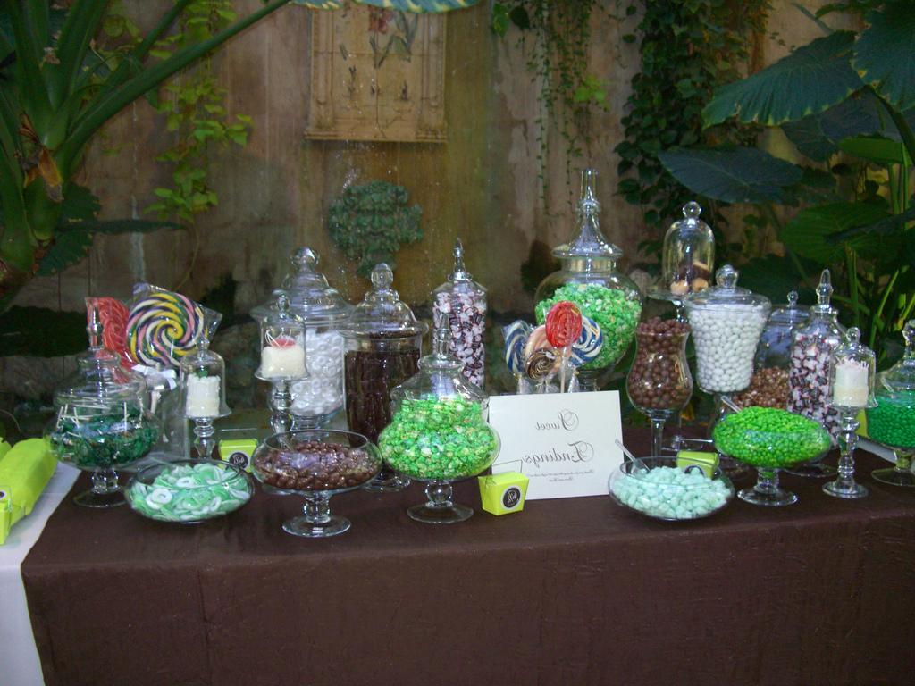 and Brown Candy Buffet