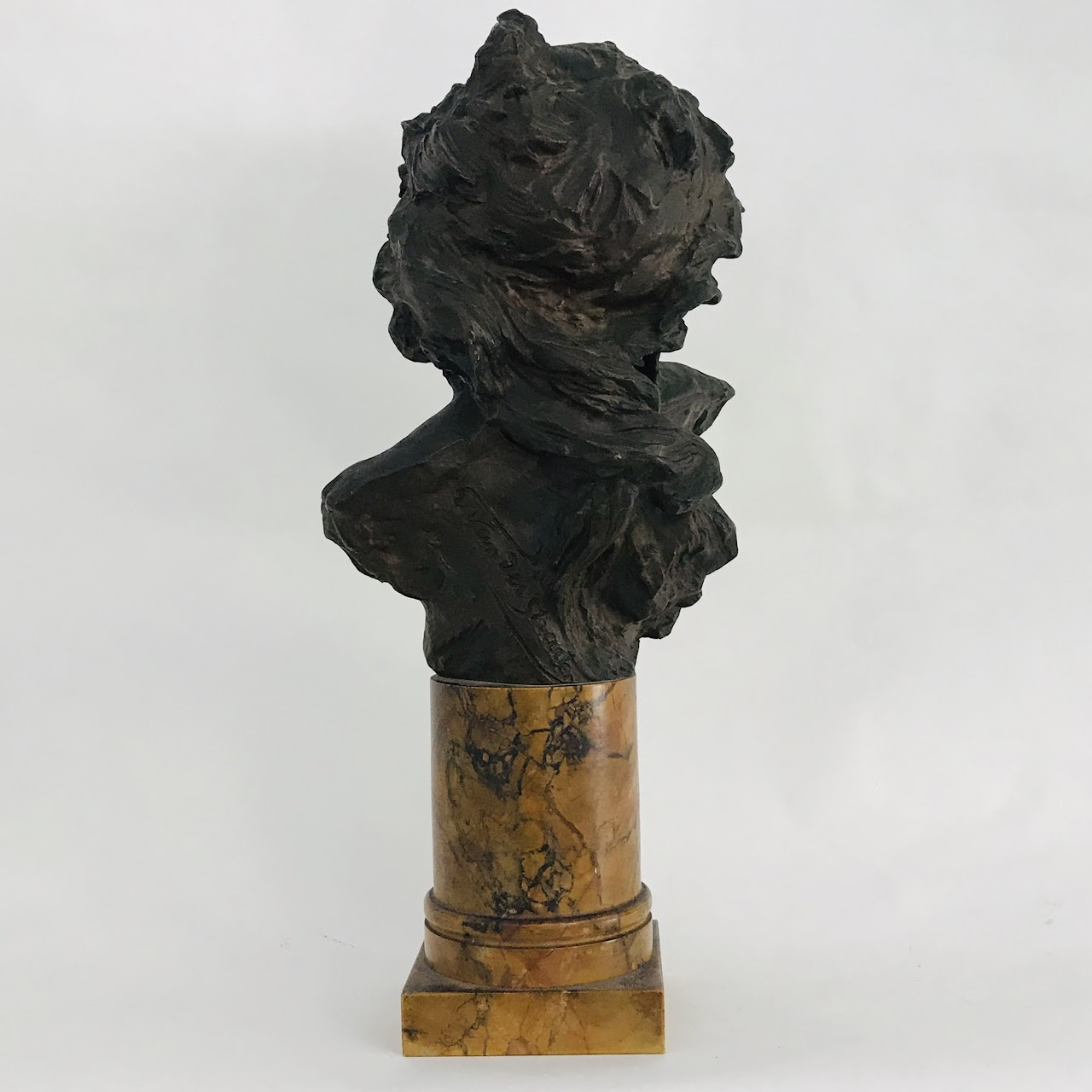 George Van Der Straeten Bronze Bust