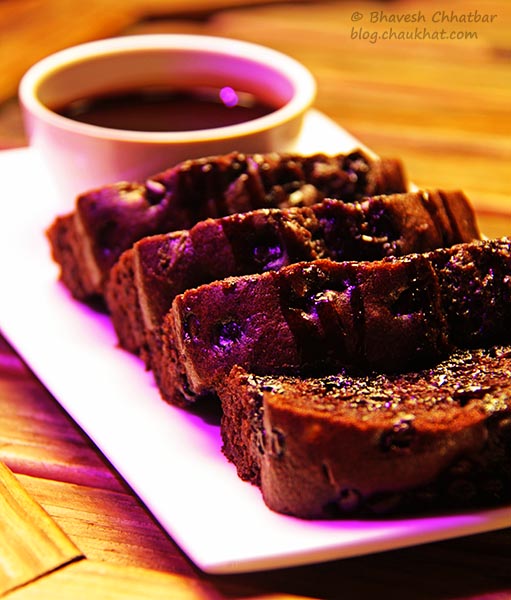 Chocolate Butter Cake at The Flying Saucer Sky Bar, Viman Nagar, Pune