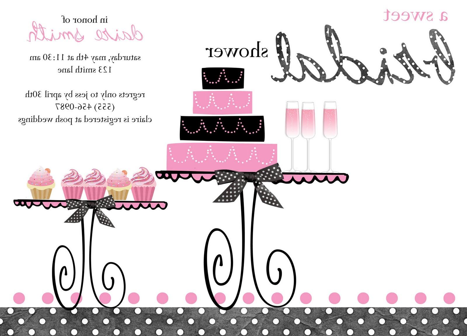 bridal shower invitations