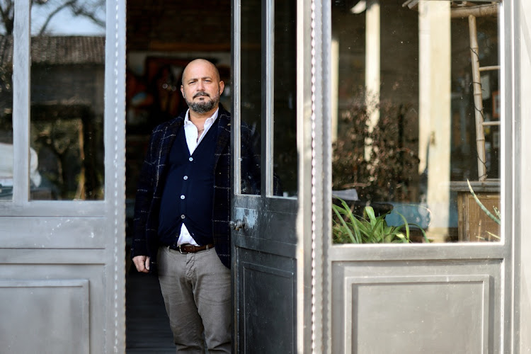 Francesco Tursi, a doctor from the Codogno hospital who survived the coronavirus disease, at his home in Lodi, Italy, on February 11 2021. Picture: REUTERS/FLAVIO LO SCALZO