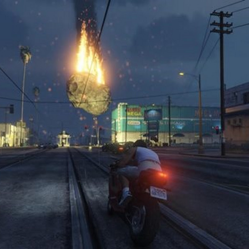 Meteorschauer-Mod verwandelt GTA V in einen Katastrophenfilm