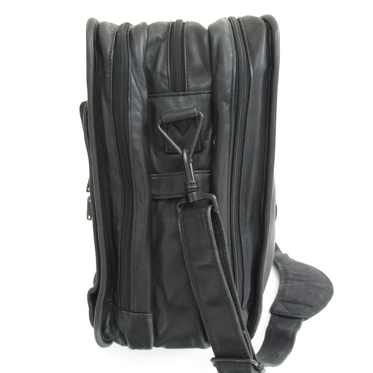 Tumi Leather Carry-On