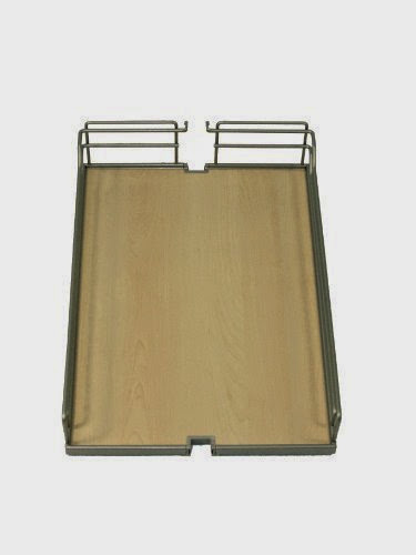 Tray Set, Arena, steel, chrome / maple, 13