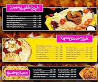 RM Qureshi Kebab menu 2