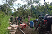 TMMD di Boyolali Hubungkan Dua Desa di Lereng Merapi