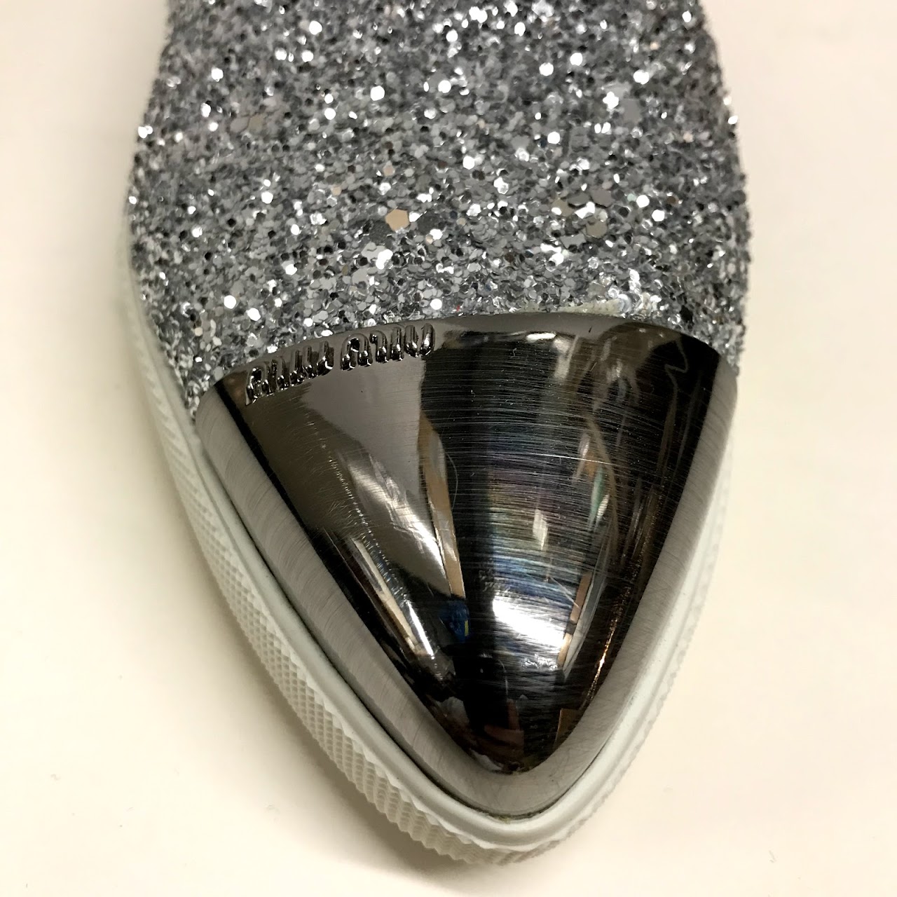 Miu Miu Glitter Sneakers