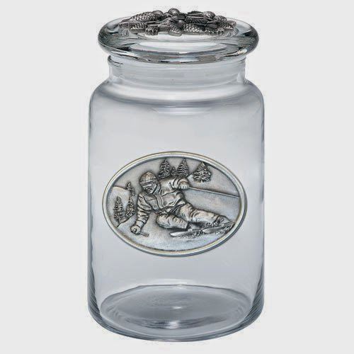  Skier 26 oz. Storage Jar