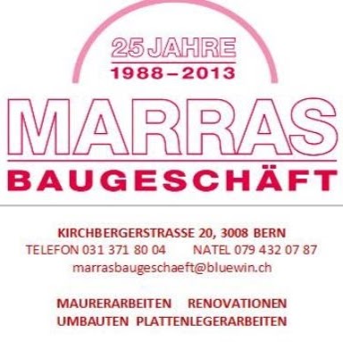 Marras Baugeschäft GmbH Bern logo