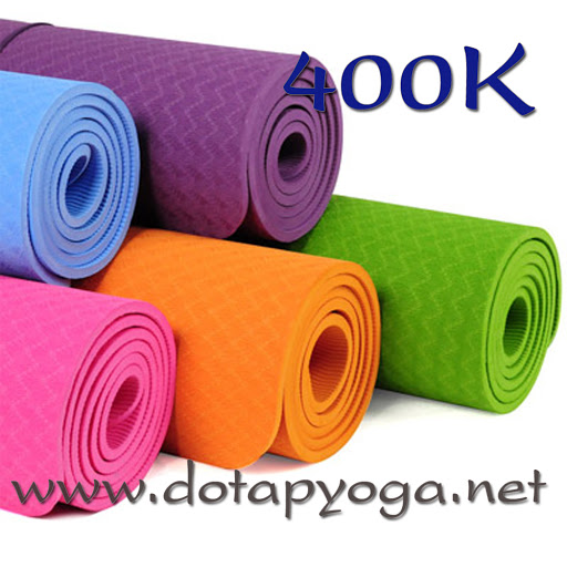 Thảm tập yoga tpe 8mm cao cấp đúc liền