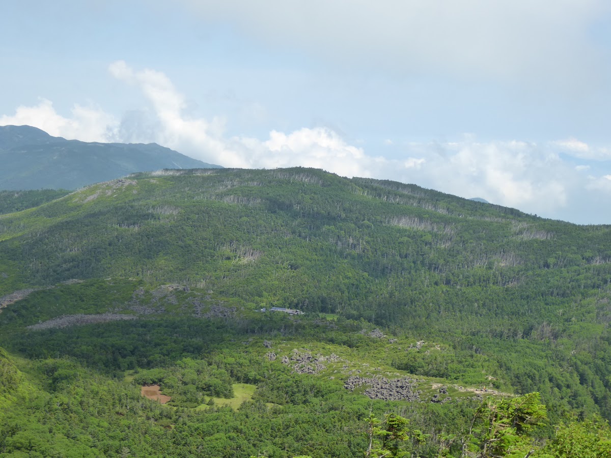 ゴロ石の中山方面