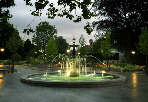 Fontänen Vid Stadsparken 