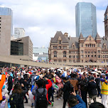 pillow fight day toronto 2015 in Toronto, Canada 