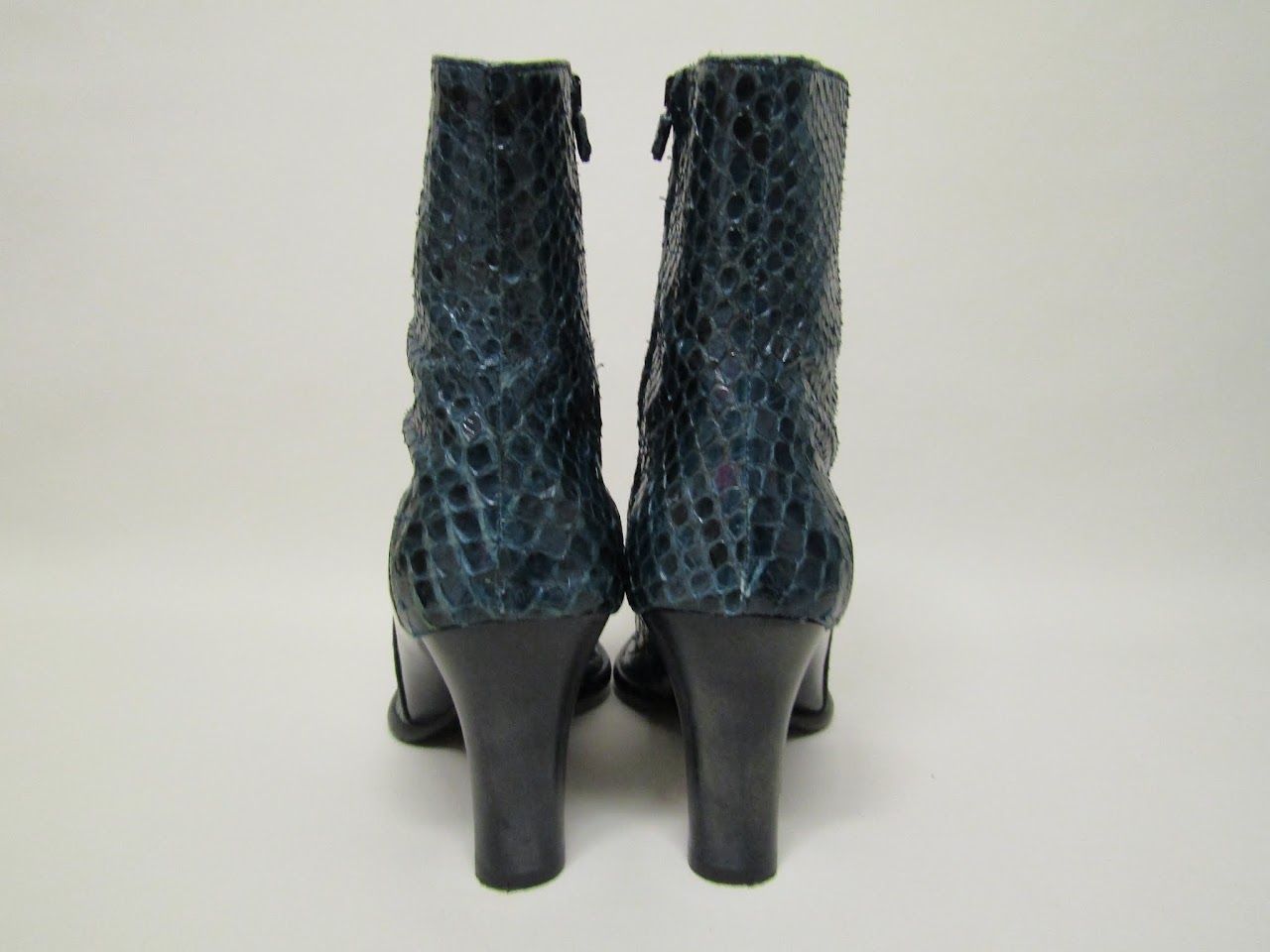 Tod's Python Booties