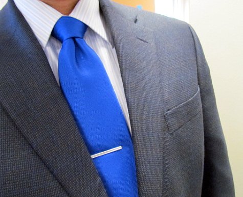 Bright Blue Tie by Doug Hagler