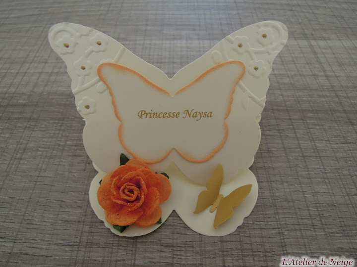 143 - Marque-Place Communion  Naysa Yolaine 18 juin 2016
