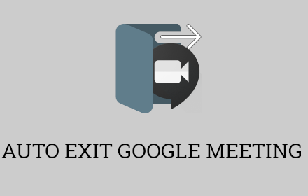 Google Meet AutoExit small promo image