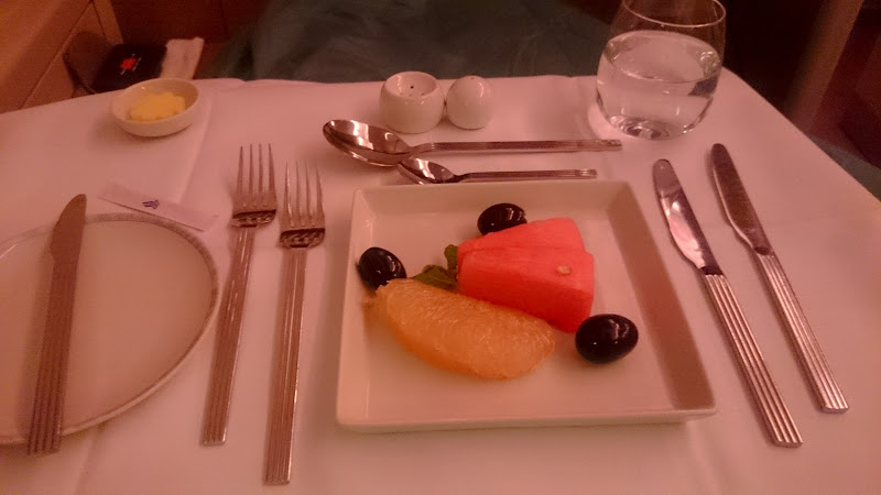 SIN FRA LHR 40 - REVIEW - Singapore Airlines : Business Class - Singapore to Frankfurt (A380)