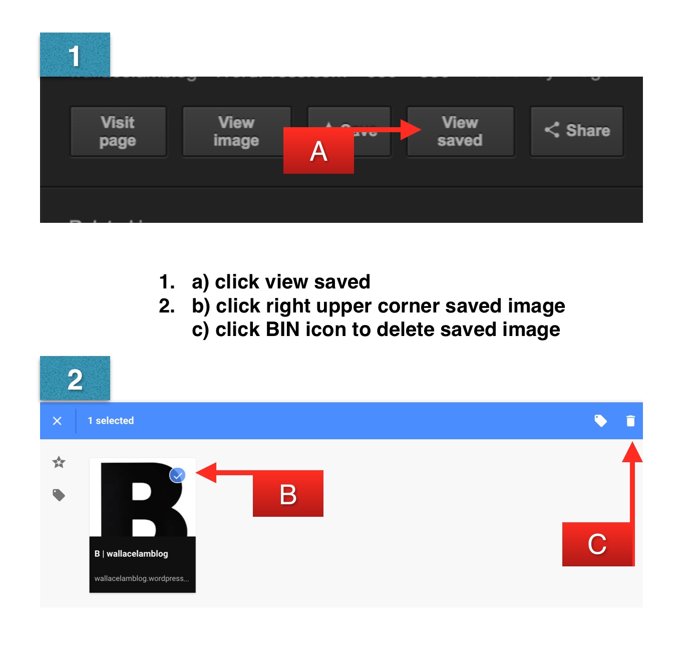 How do you delete a 