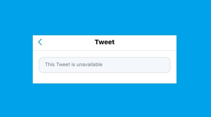 Réparer ce Tweet n'est pas disponible sur Twitter