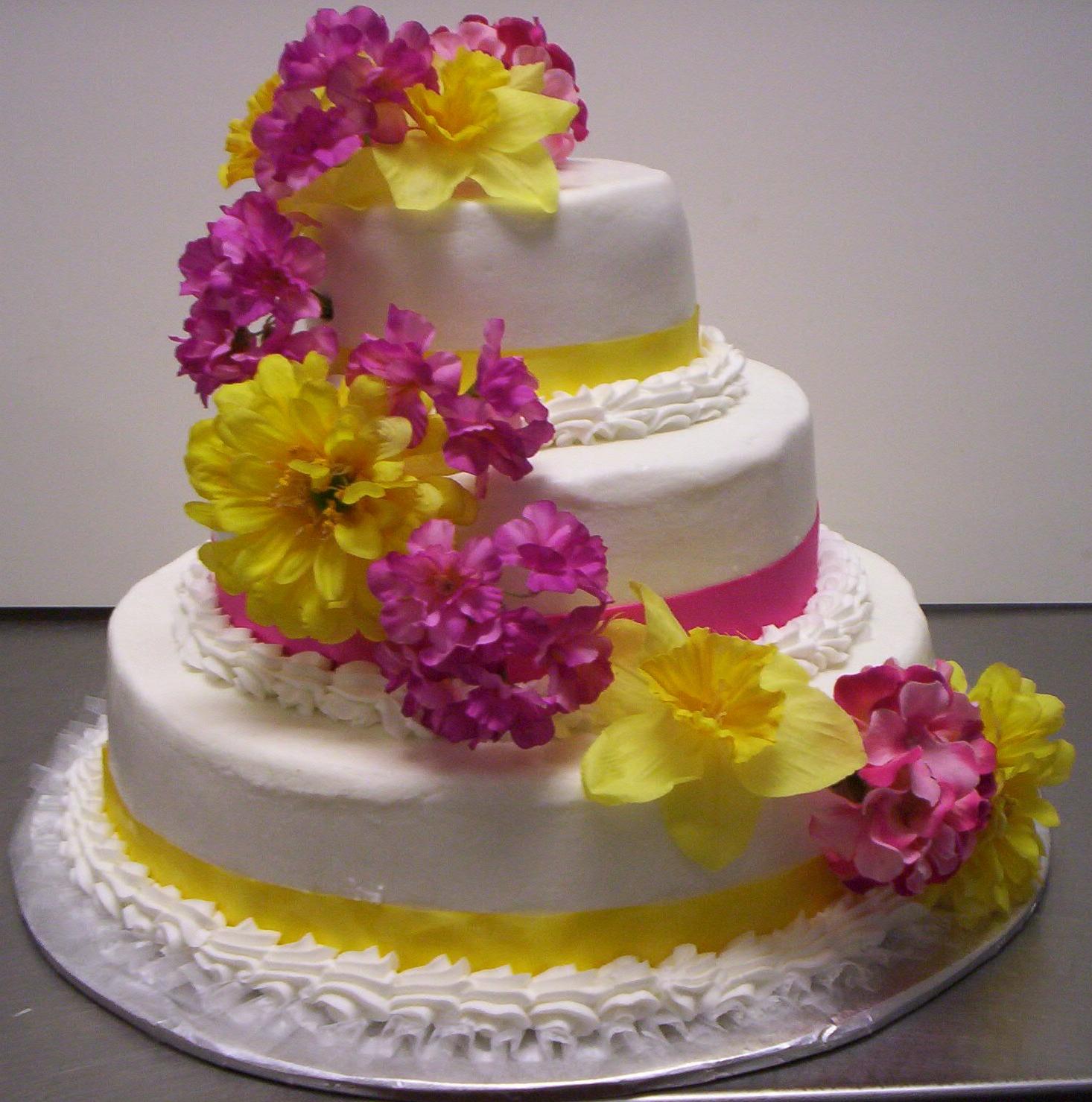 summer wedding cakes