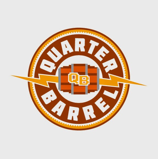 The Quarter Barrel Arcade & Brewery logo