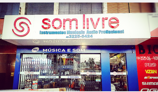 Som Livre Instrumentos Musicais Audio Profissional e Acessórios, Av. Brasil, 5315 - Centro, Cascavel - PR, 85812-003, Brasil, Loja_de_Msica, estado Parana