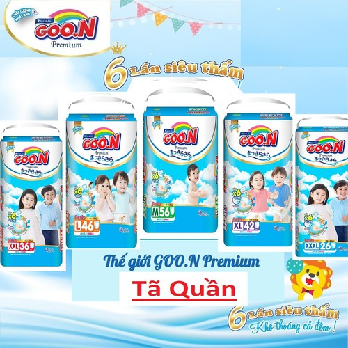 Dịch vụ cho mẹ và bé: tã quần Goon Premium Image