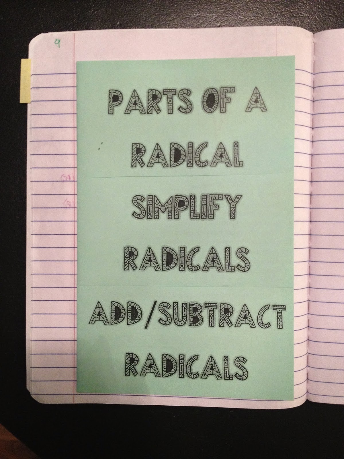 Misscalcul8 Trig Unit 1 Interactive Notebook