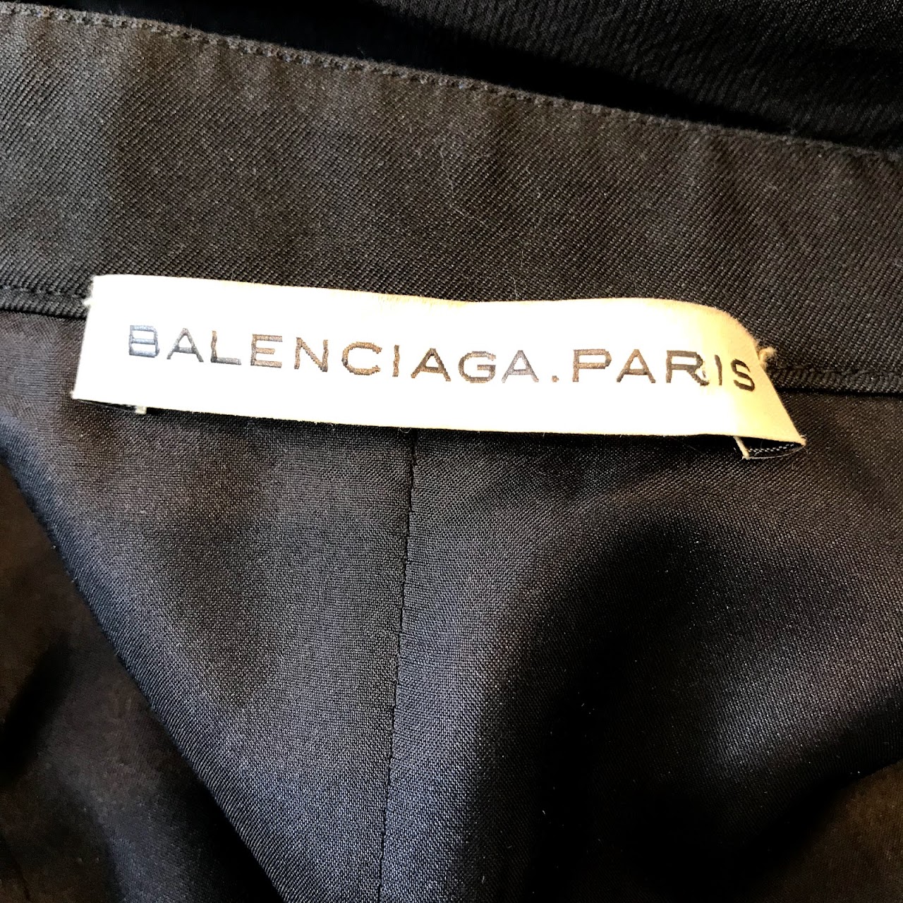 Balenciaga Flared Waist Jacket