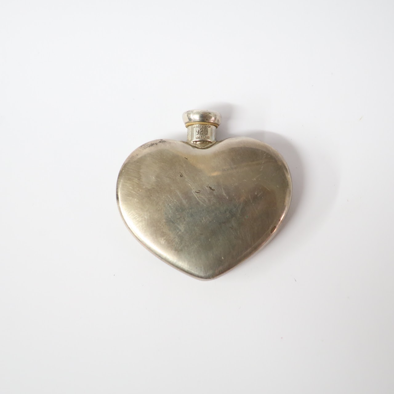 Tiffany & Co. Sterling Silver Heart Perfume Bottle