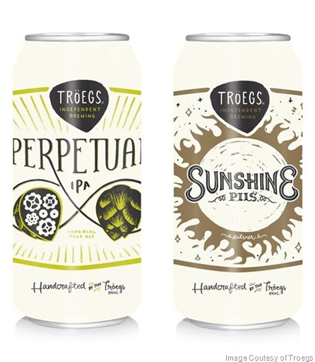 Troegs Sunshine Pils & Perpetual IPA 16oz Cans