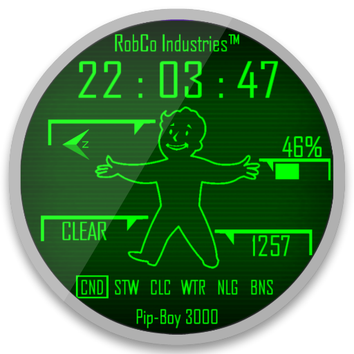 Pip-Boy Watchface  [10 in 1] icon