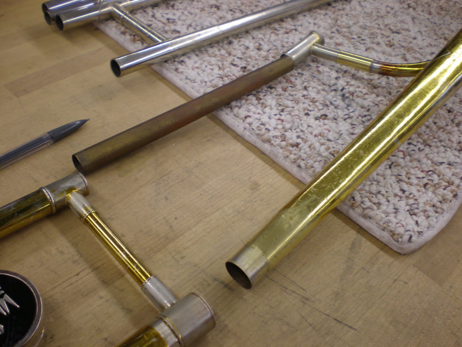 Band Instrument Repair School Project Trombone