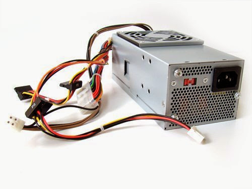 Genuine Dell 250W Power Supply PSU for SFF Small Form Factor Slim Inspiron 530s, 531s, Vostro 200s, 200 (slim only), 220s, Studio 540s Identical Dell Part Numbers XW605, YX301, XW604, XW784, XW783, YX299, YX303, 6423C, K423C, N038C, H856C, YX302, XW602 Compatible Model Numbers: TFX0250D5W, DPS-250AB-28 B, 04G185021200DE