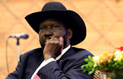 South Sudan President Salva Kiir attends the signing of a peace agreement with the South Sudan rebels aimed to end a war in which tens of thousands of people have been killed, in Khartoum, Sudan June 27, 2018. 