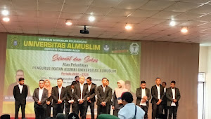 Rektor Lantik Pengurus Ikatan Alumni IKA Universitas Almuslim Periode 2022-2026