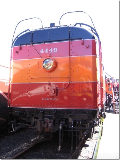 IMG_2806 Southern Pacific Daylight GS-4 4-8-4 #4449 at Union Station in Portland, Oregon on May 8, 2010