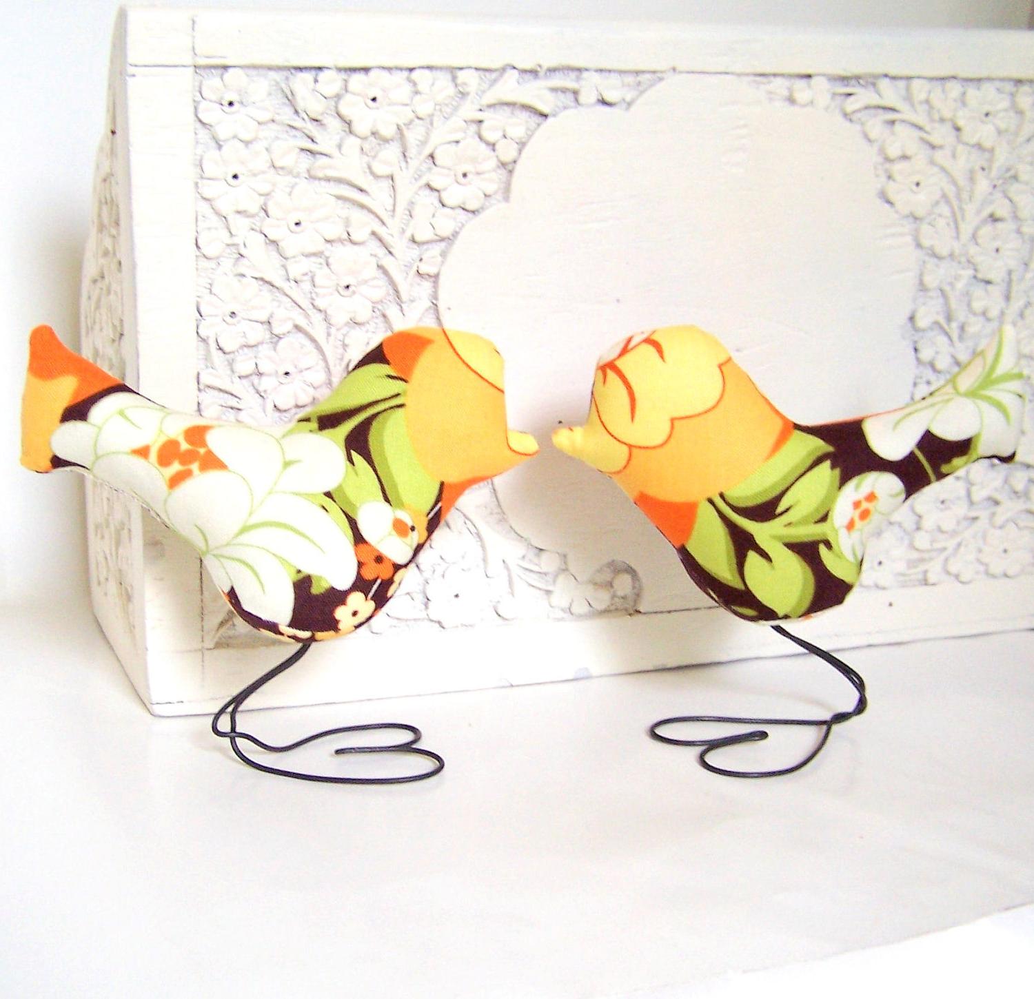 Wedding Cake Topper Love Birds