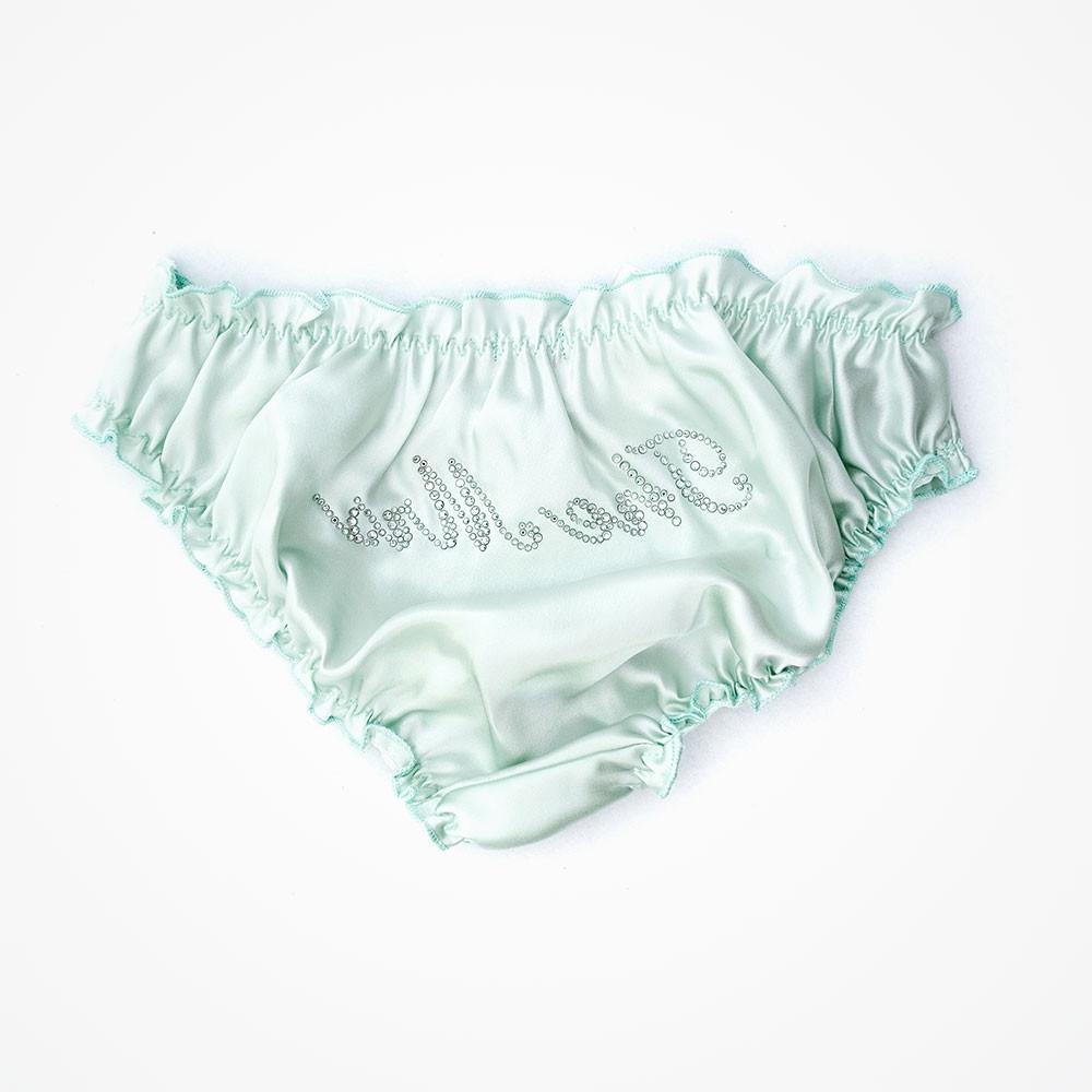 Silk bridal knicker with