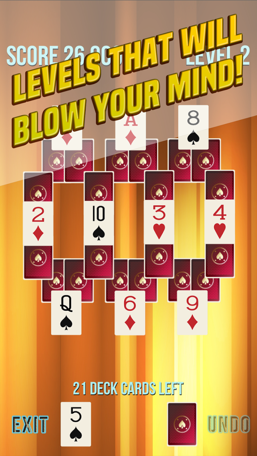 Pyramid Solitaire Supreme Screen 2