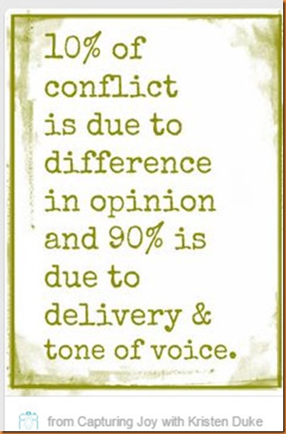 conflict tone