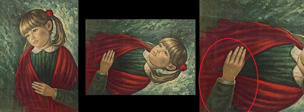 Resultado de imagem para Quadros sinistros de crianÃ§as que choram tÃªm histÃ³rias macabras