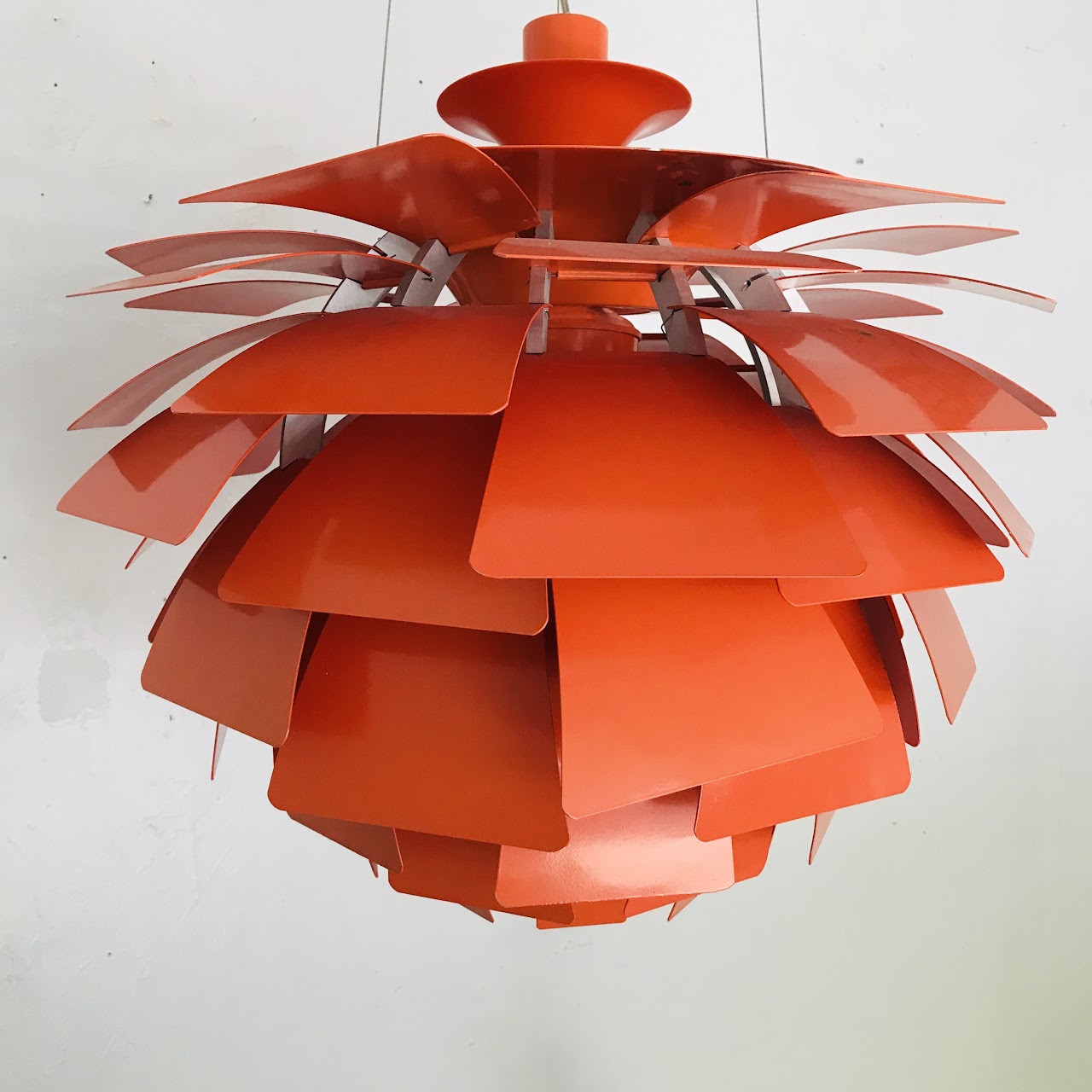 Vintage Artichoke Style Light Fixture #2