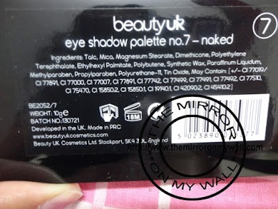 Beauty UK Eye Shadow Palette No 7 Naked5.JPG