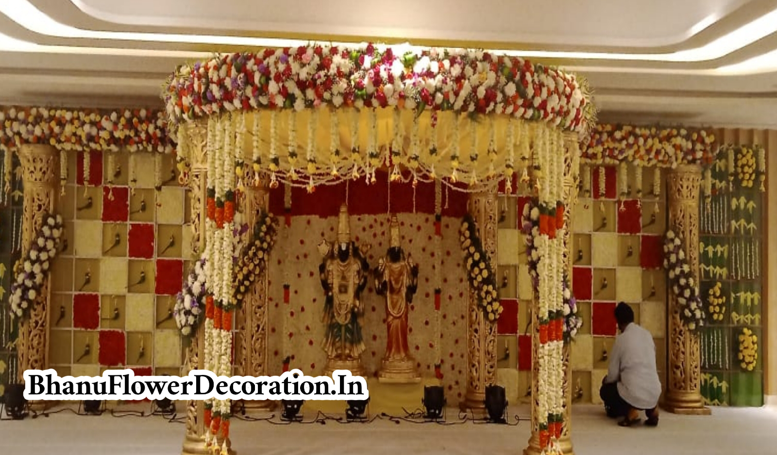 Hindu Marriage Decoration In Machilipatnam - Bhanu Flower Decoration