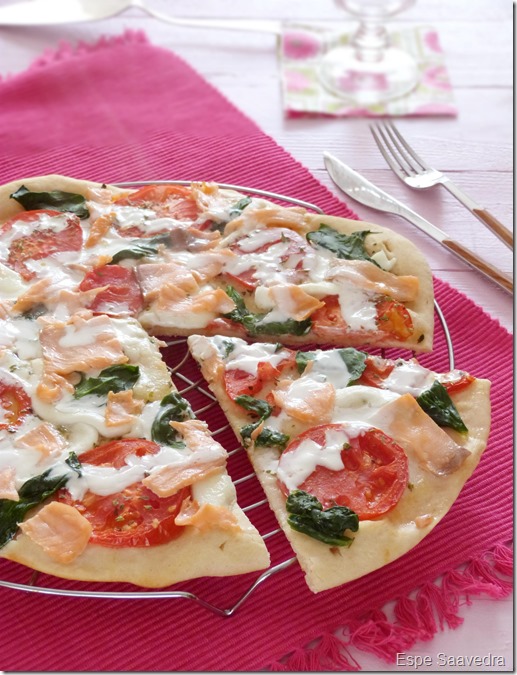 pizza salmon espe saavedra