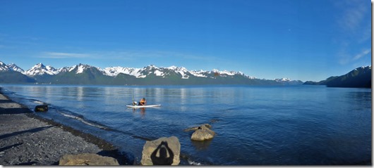 View of Kania Mountains and Resurrection Bay from Lowell Point